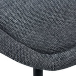 Ex Display - Robles Fabric Dining Chair - Charcoal Grey Dining Chair Freehold-Core