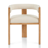 Ex Display - Miles Dining Chair - Light Beige Dining Chair LJ-Core   