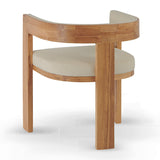 Ex Display - Miles Dining Chair - Light Beige Dining Chair LJ-Core   