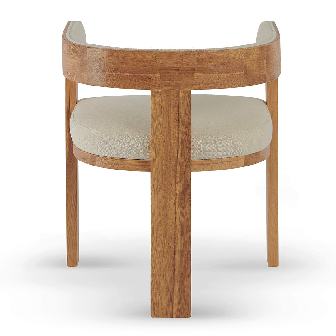 Ex Display - Miles Dining Chair - Light Beige Dining Chair LJ-Core   