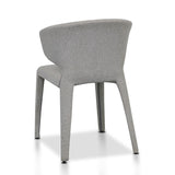 Set of 2 - Pollard Fabric Dining Chair - Coastal Light Grey Dining Chair Freehold-Core   