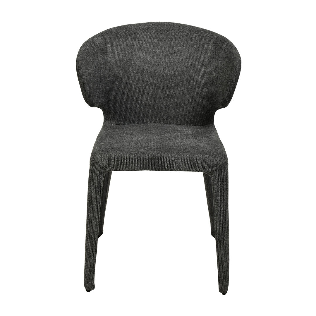 Ex Display - Pollard Fabric Dining Chair - Charcoal Grey Dining Chair Freehold-Core