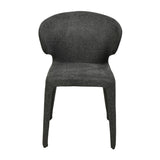 Ex Display - Pollard Fabric Dining Chair - Charcoal Grey Dining Chair Freehold-Core