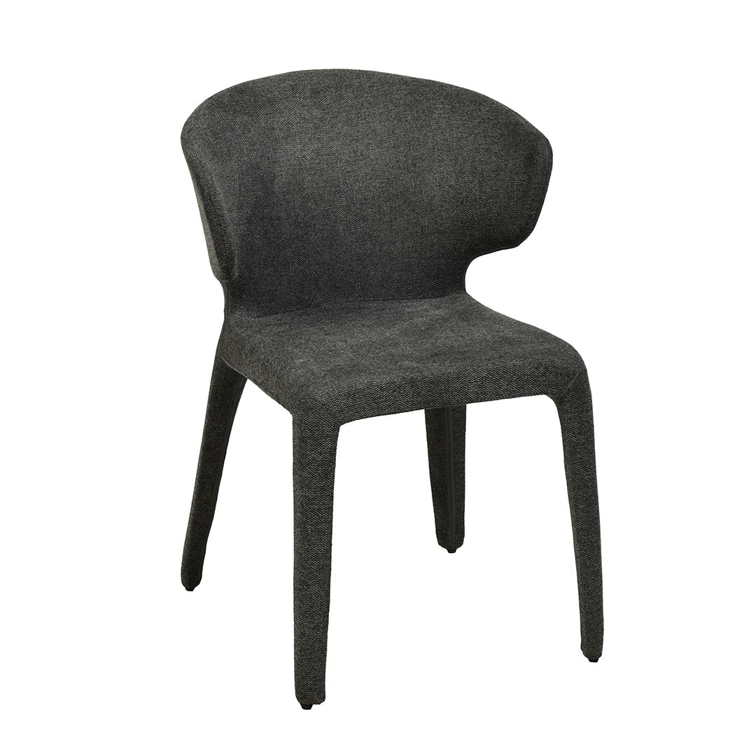 Ex Display - Pollard Fabric Dining Chair - Charcoal Grey Dining Chair Freehold-Core