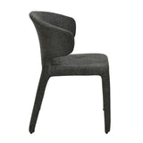 Ex Display - Pollard Fabric Dining Chair - Charcoal Grey Dining Chair Freehold-Core