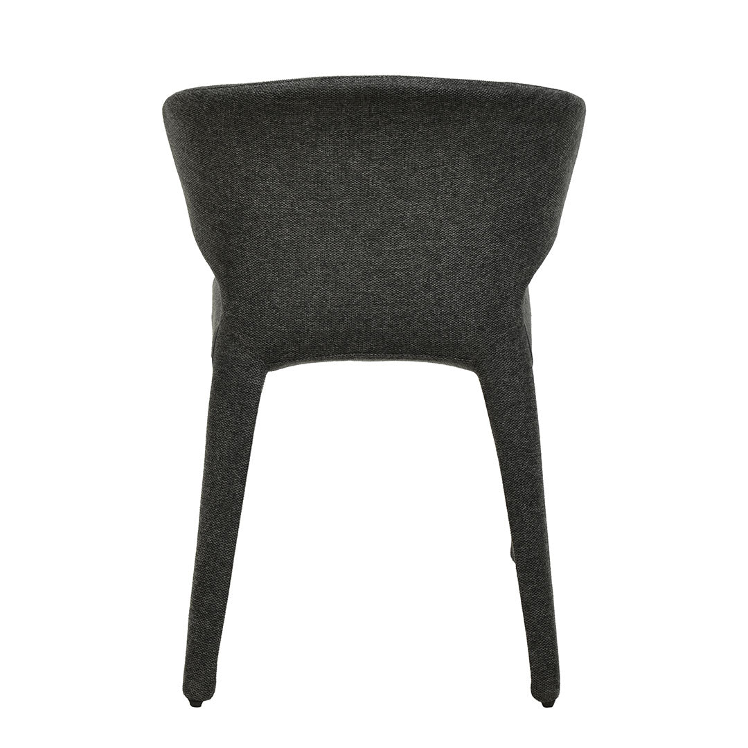Ex Display - Pollard Fabric Dining Chair - Charcoal Grey Dining Chair Freehold-Core