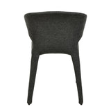 Ex Display - Pollard Fabric Dining Chair - Charcoal Grey Dining Chair Freehold-Core
