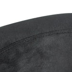 Ex Display - Adela Black Velvet Dining Chair - Golden Base Dining Chair Blue Steel Sofa- Core