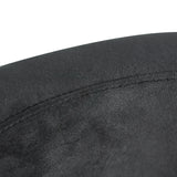 Ex Display - Adela Black Velvet Dining Chair - Golden Base Dining Chair Blue Steel Sofa- Core