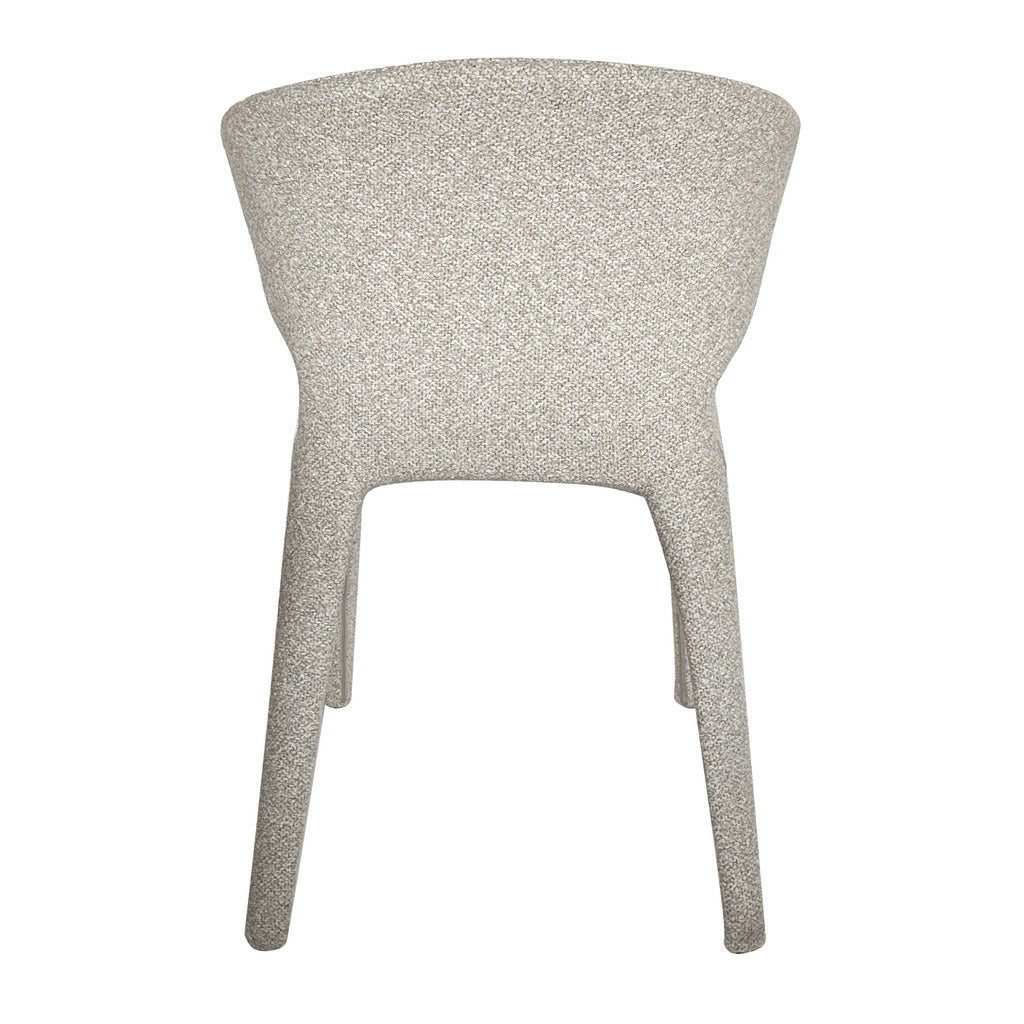 Set of 2 - Pollard Dining Chair - Clay Grey Dining Chair Freehold-Core   