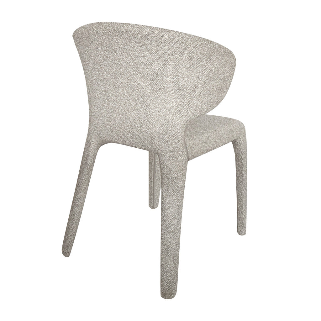Set of 2 - Pollard Dining Chair - Clay Grey Dining Chair Freehold-Core   