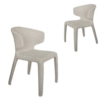 Set of 2 - Pollard Dining Chair - Clay Grey Dining Chair Freehold-Core   