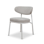 Ex Display - Ambrosi White Dining Chair - Clay Grey Dining Chair Freehold-Core