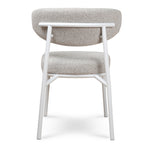 Ex Display - Ambrosi White Dining Chair - Clay Grey Dining Chair Freehold-Core