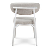 Ex Display - Ambrosi White Dining Chair - Clay Grey Dining Chair Freehold-Core