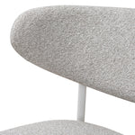 Ex Display - Ambrosi White Dining Chair - Clay Grey Dining Chair Freehold-Core