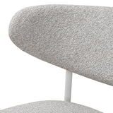 Ex Display - Ambrosi White Dining Chair - Clay Grey Dining Chair Freehold-Core