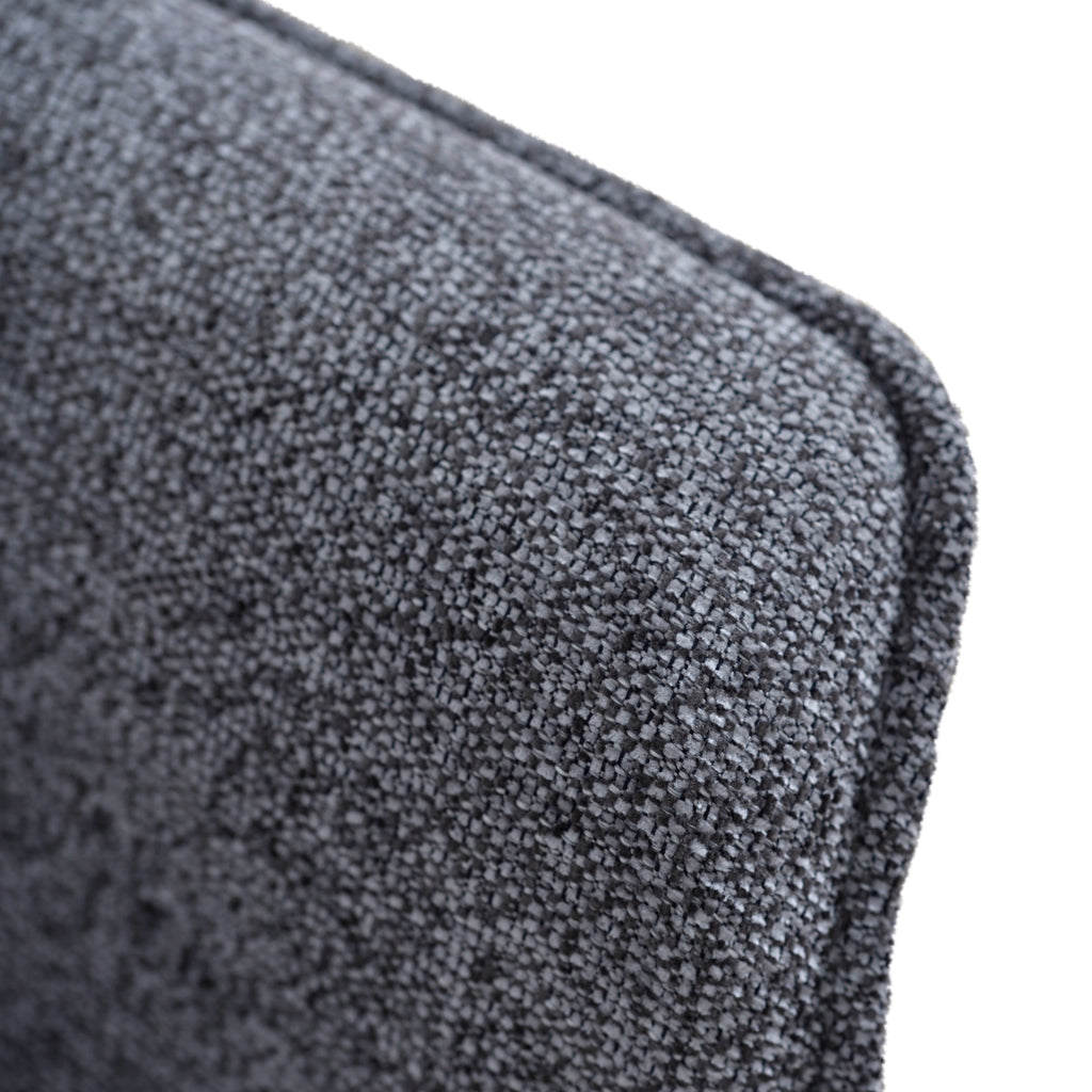 Set of 2 - Nola Fabric Dining Chair - Spec Charcoal Dining Chair Sendo-Core   