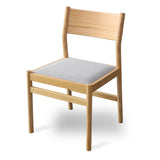 Set of 2 - Mirit Natural Dining Chair - Moon Grey Dining Chair Marri-Core   