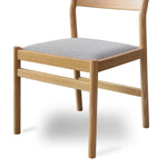 Set of 2 - Mirit Natural Dining Chair - Moon Grey Dining Chair Marri-Core   