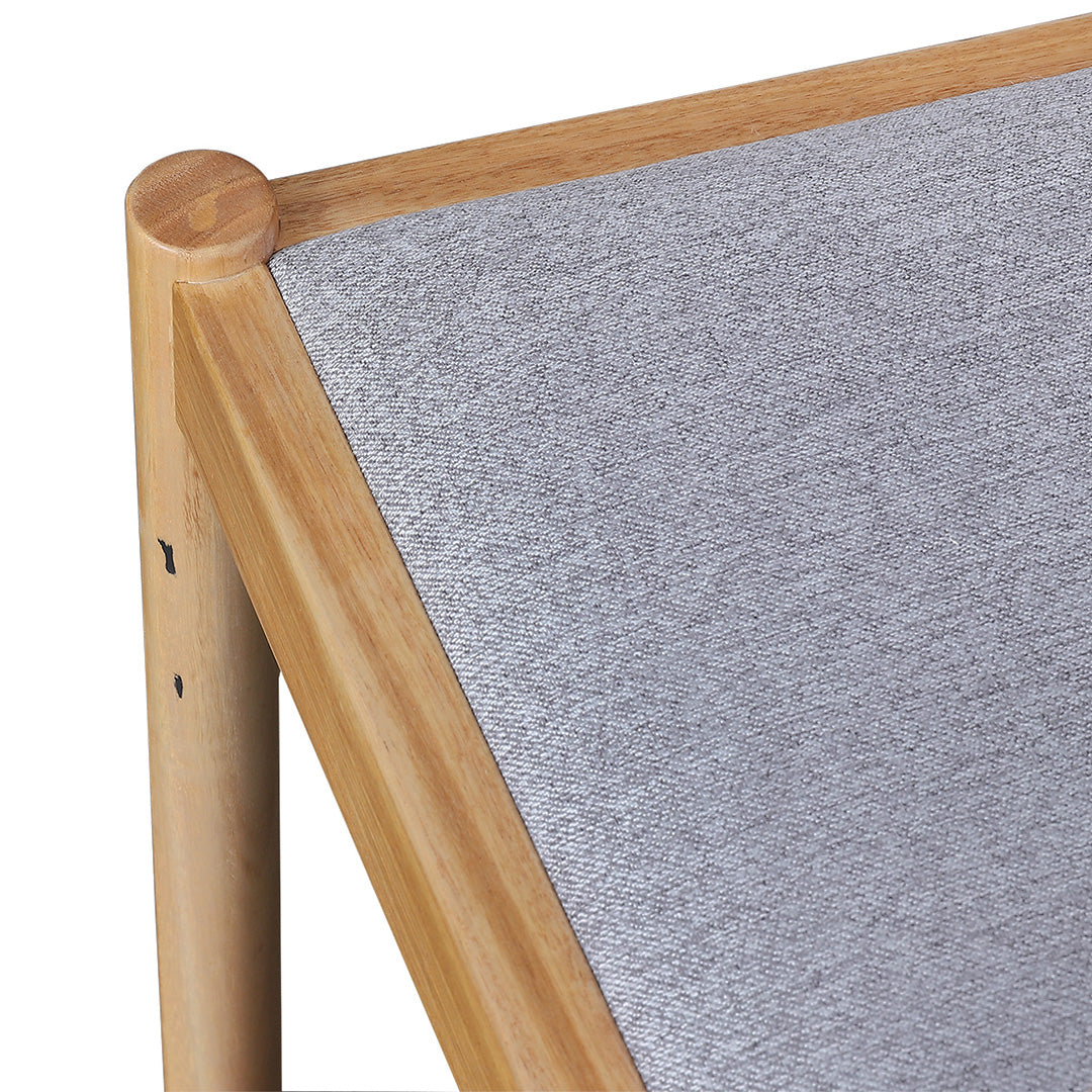 Set of 2 - Mirit Natural Dining Chair - Moon Grey Dining Chair Marri-Core   