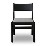 Set of 2 - Mirit Black Dining Chair - Moon Grey Dining Chair Marri-Core   