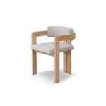 Set of 2 - Merari Natural NZ Ash Dining Chair - Stone Beige Dining Chair Marri-Core   