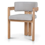 Set of 2 - Merari Natural NZ Ash Dining Chair - Stone Beige Dining Chair Marri-Core