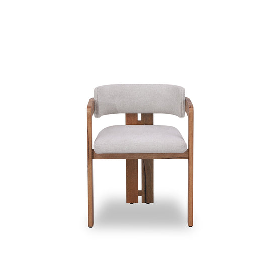 Ex Display - Merari Natural Marri Dining Chair - Stone Beige Dining Chair Marri-Core   