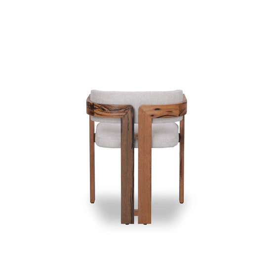 Set of 2 - Merari Natural Marri Dining Chair - Stone Beige Dining Chair Marri-Core   