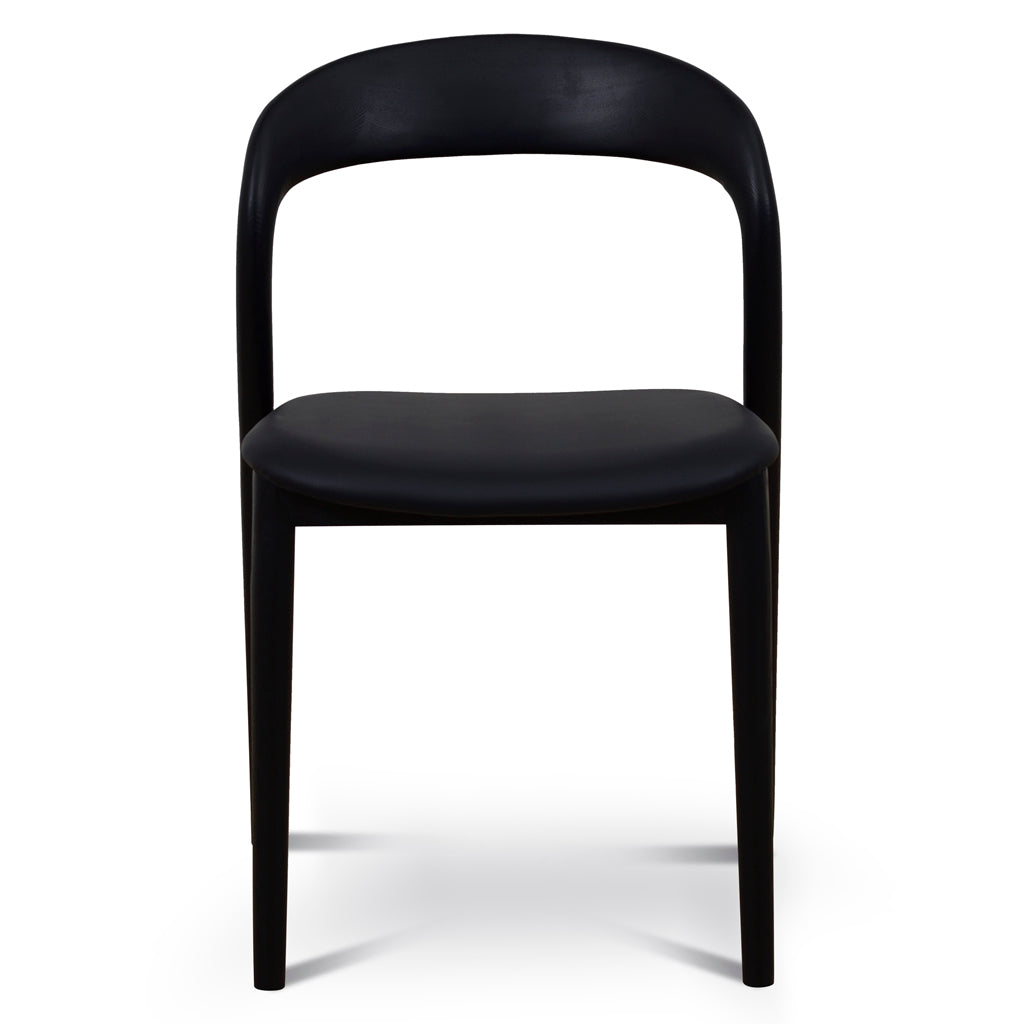 Ex Display - Caspar Dining Chair - Full Black Dining Chair Swady-Core