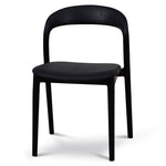 Ex Display - Caspar Dining Chair - Full Black Dining Chair Swady-Core