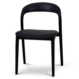 Ex Display - Caspar Dining Chair - Full Black Dining Chair Swady-Core
