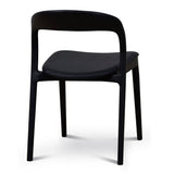 Ex Display - Caspar Dining Chair - Full Black Dining Chair Swady-Core
