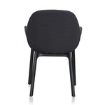 Ex Display - Set of 2 - Arias Fabric Dining Chair - Black Dining Chair Swady-Core