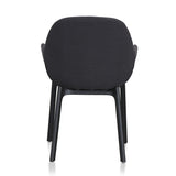 Ex Display - Arias Fabric Dining Chair - Black Dining Chair Swady-Core