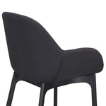 Ex Display - Arias Fabric Dining Chair - Black Dining Chair Swady-Core