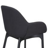 Ex Display - Arias Fabric Dining Chair - Black Dining Chair Swady-Core