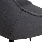 Ex Display - Ruwan Fabric Dining Chair - Charcoal Dining Chair LF-Core