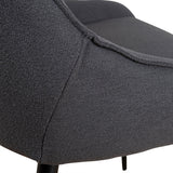 Ex Display - Ruwan Fabric Dining Chair - Charcoal Dining Chair LF-Core