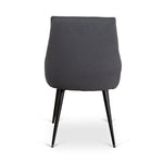 Ex Display - Ruwan Fabric Dining Chair - Charcoal Dining Chair LF-Core