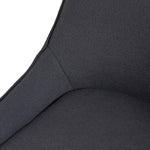 Ex Display - Ruwan Fabric Dining Chair - Charcoal Dining Chair LF-Core