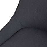 Ex Display - Ruwan Fabric Dining Chair - Charcoal Dining Chair LF-Core