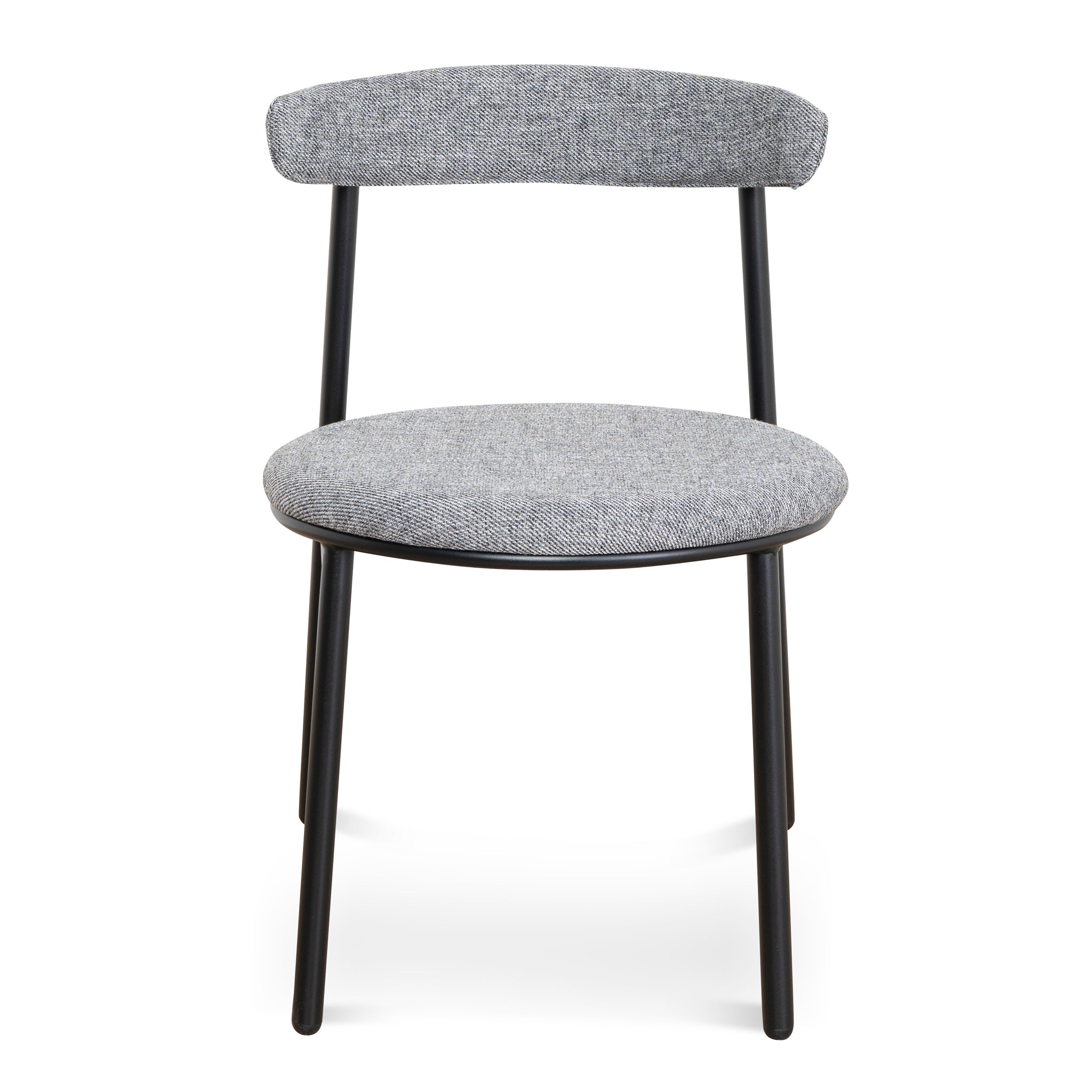 Ex Display - Oneal Fabric Dining Chair - Lava Grey Dining Chair Swady-Core