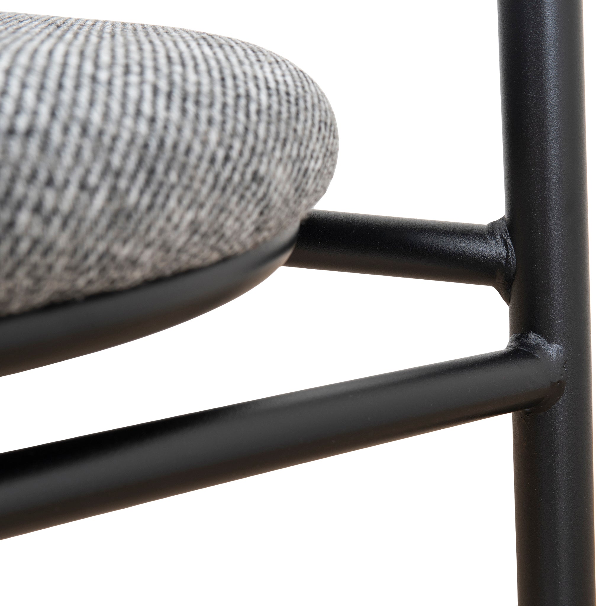 Ex Display - Oneal Fabric Dining Chair - Lava Grey Dining Chair Swady-Core