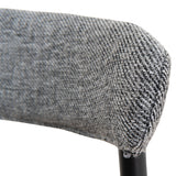 Ex Display - Oneal Fabric Dining Chair - Lava Grey Dining Chair Swady-Core