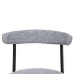 Ex Display - Oneal Fabric Dining Chair - Lava Grey Dining Chair Swady-Core
