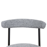 Ex Display - Oneal Fabric Dining Chair - Lava Grey Dining Chair Swady-Core
