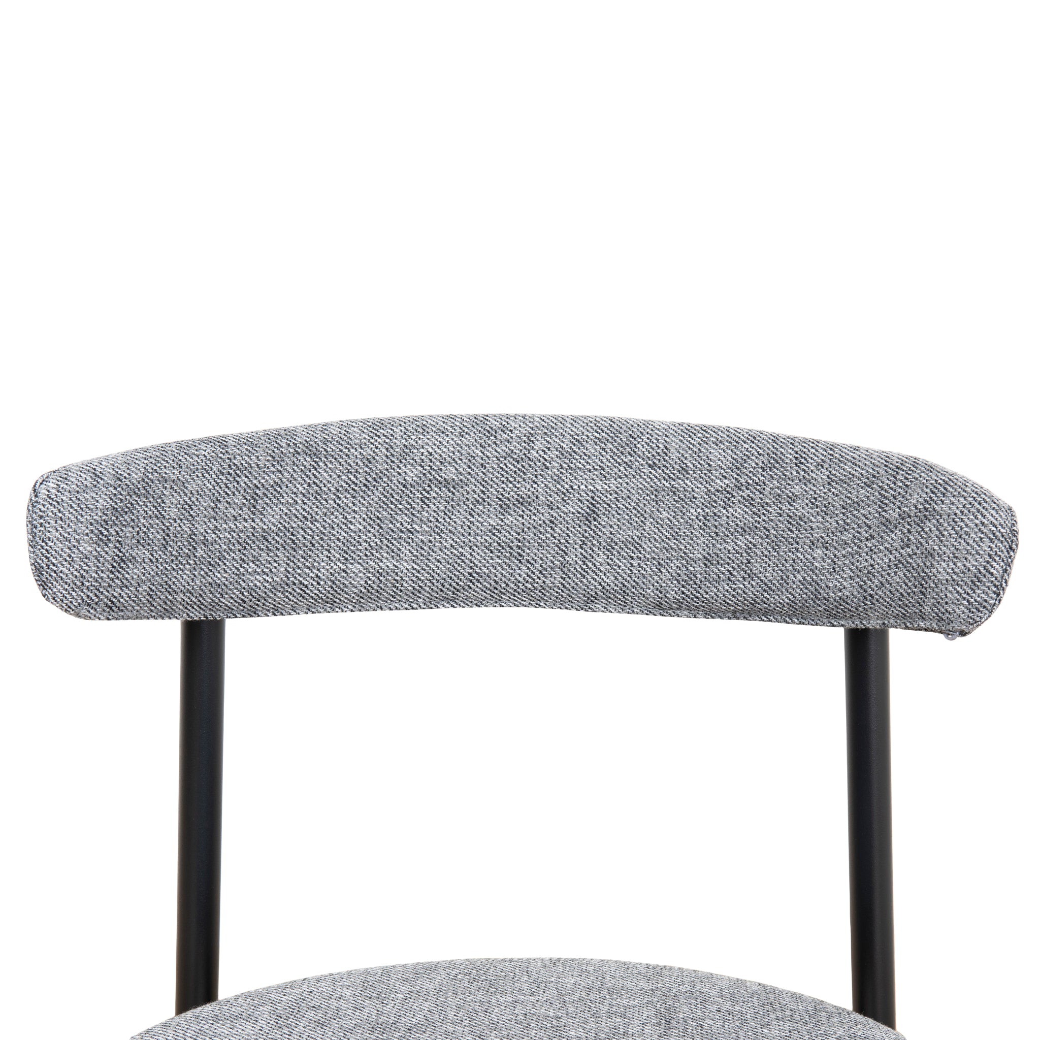 Ex Display - Oneal Fabric Dining Chair - Lava Grey Dining Chair Swady-Core