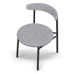 Ex Display - Oneal Fabric Dining Chair - Lava Grey Dining Chair Swady-Core